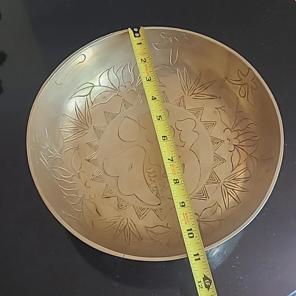 🐉Asian Dragon Heavy Brass Bowl